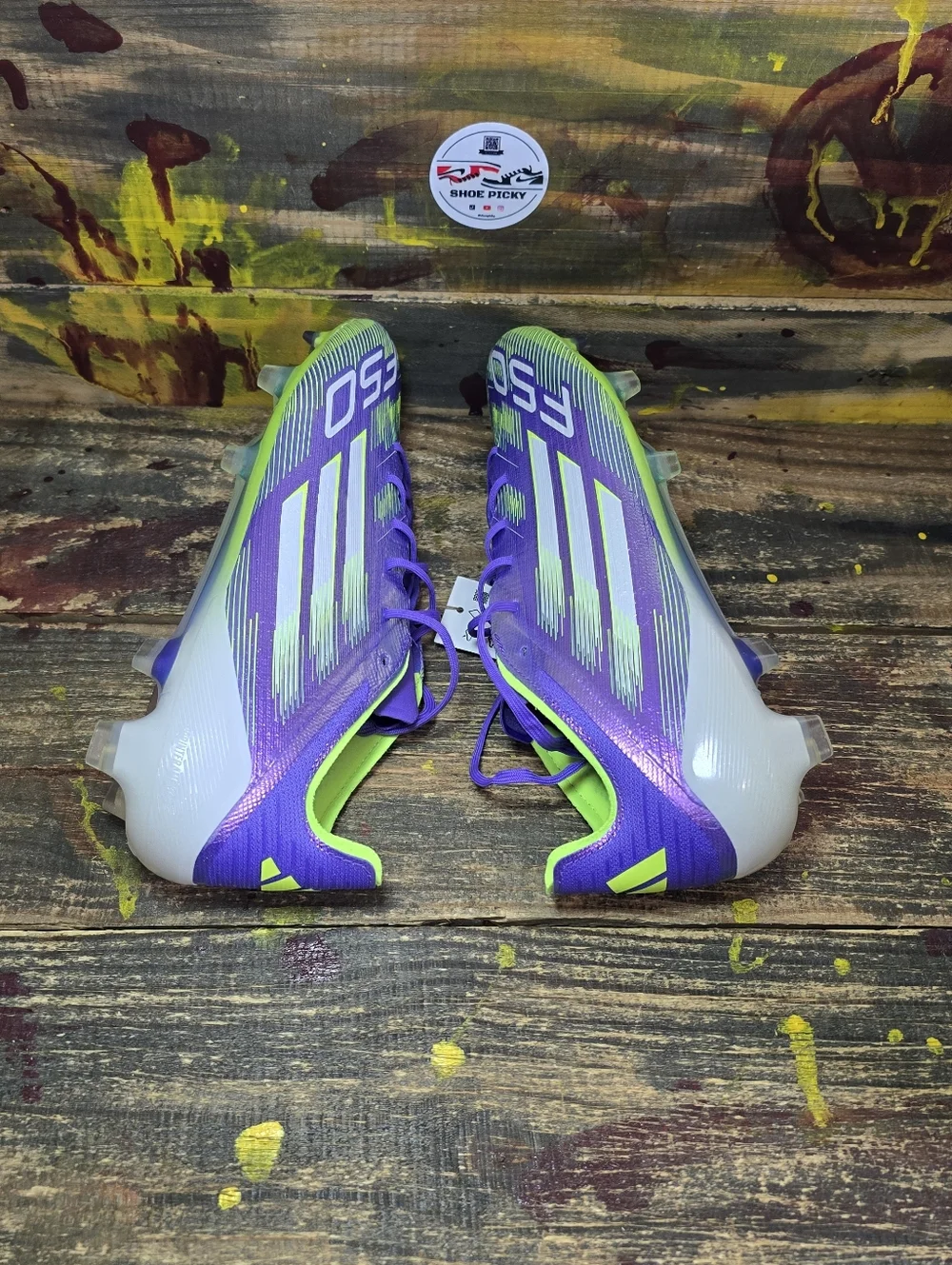 adidas Adizero F50 Elite FG Radiant Blaze Pack - JH7615 size 8.5 new_4